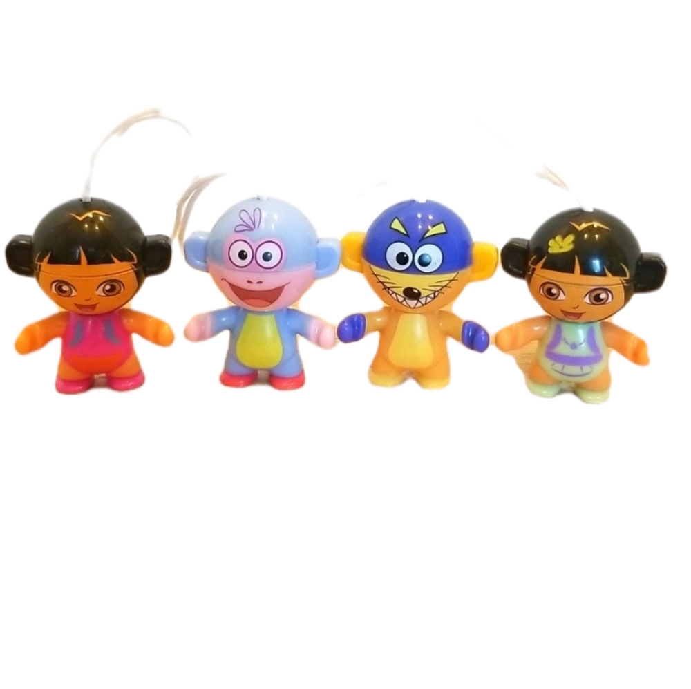Kinder Suprise Dora the Explorer Swiper Boots Oranments